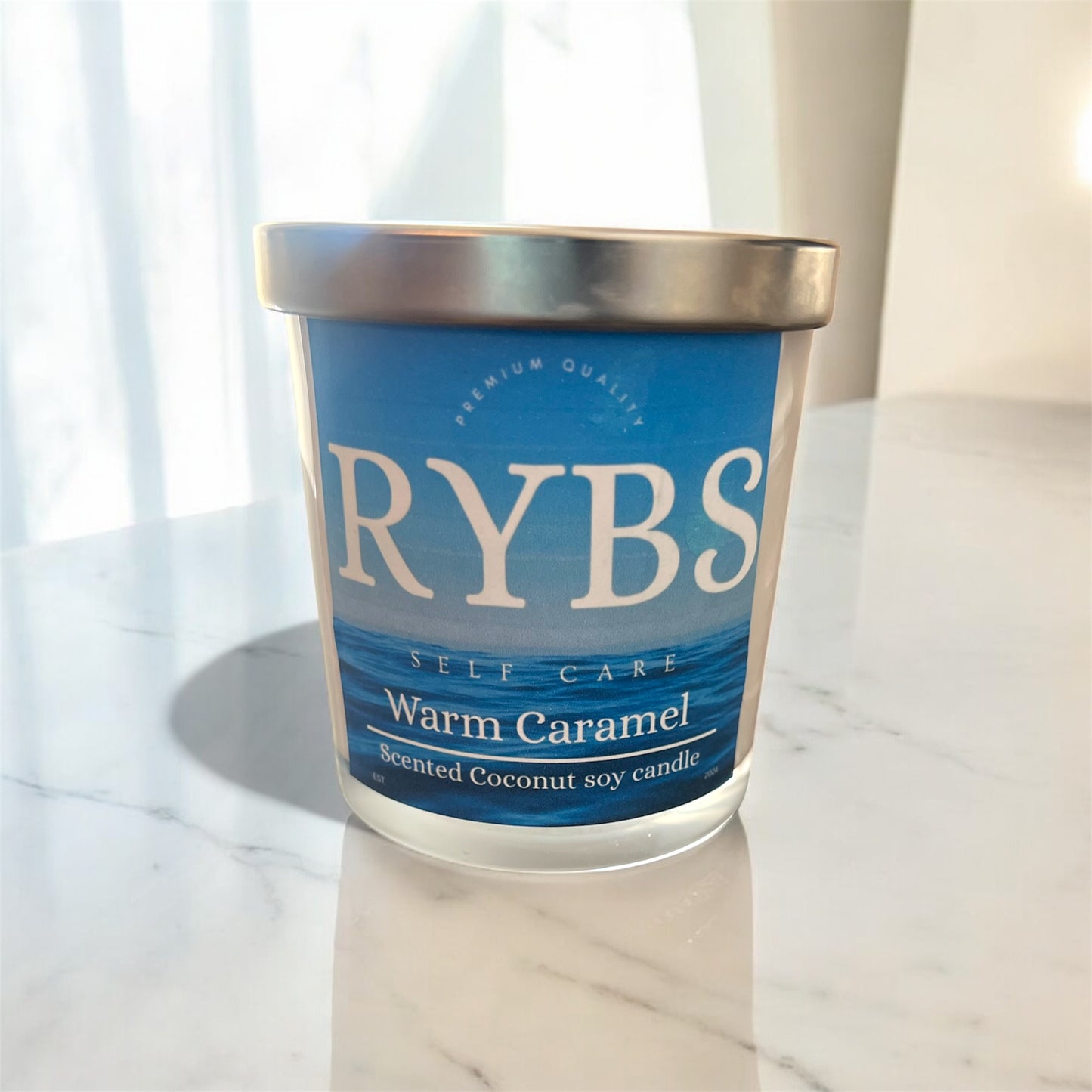 Warm Caramel Scented Candle