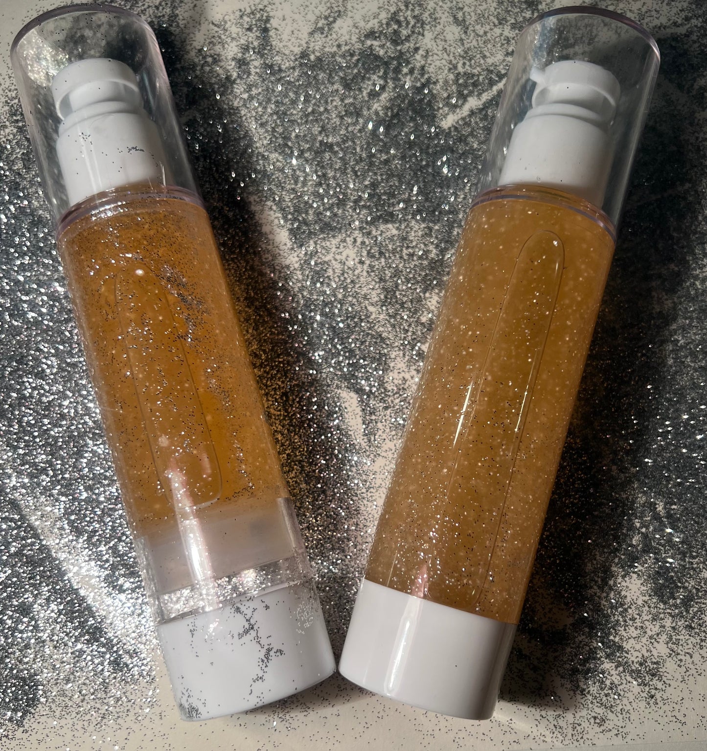 Silver Body Shimmer Oil